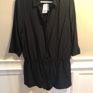 Forever 21 Black Romper. NWT.